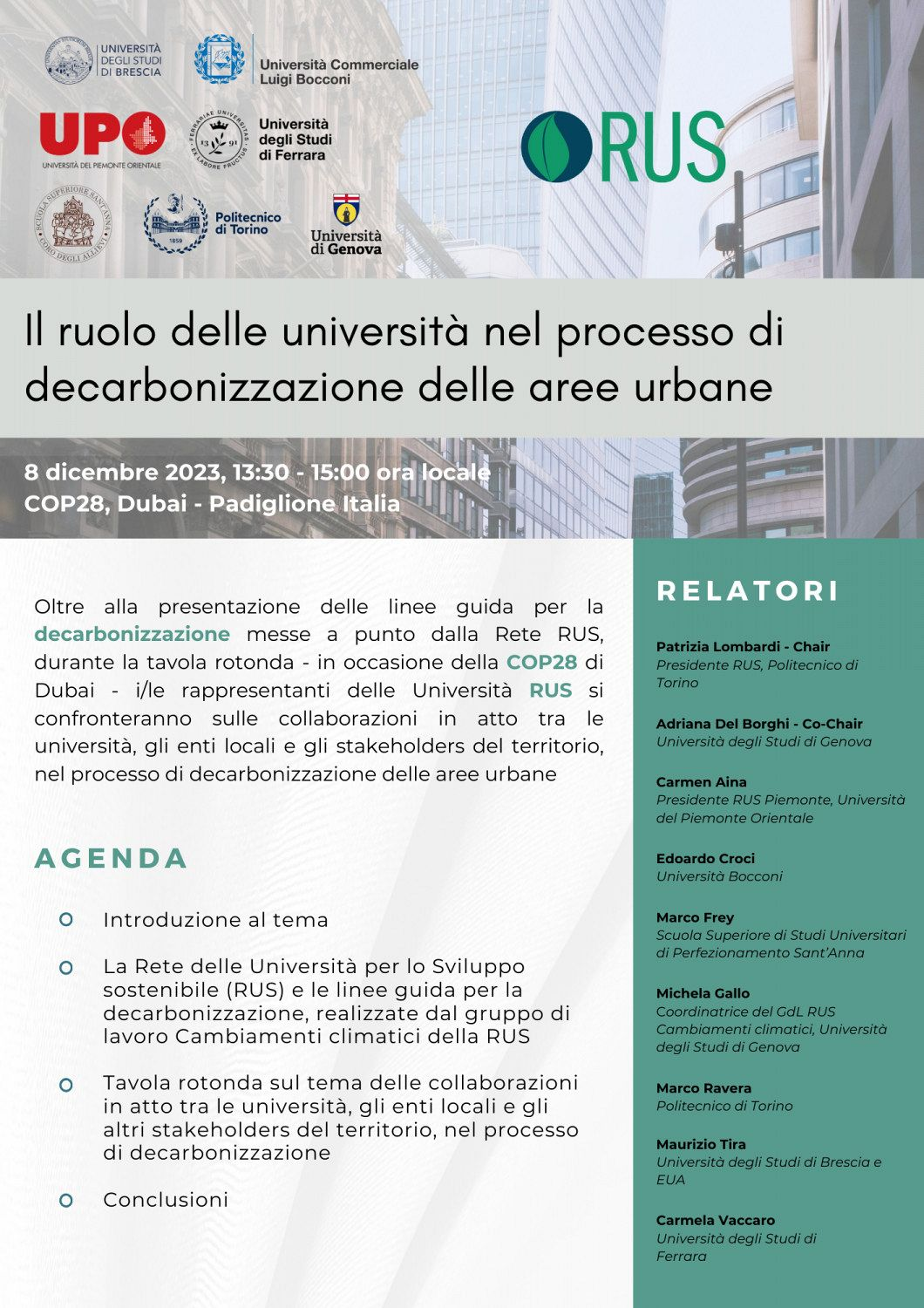 locandina RS COP28