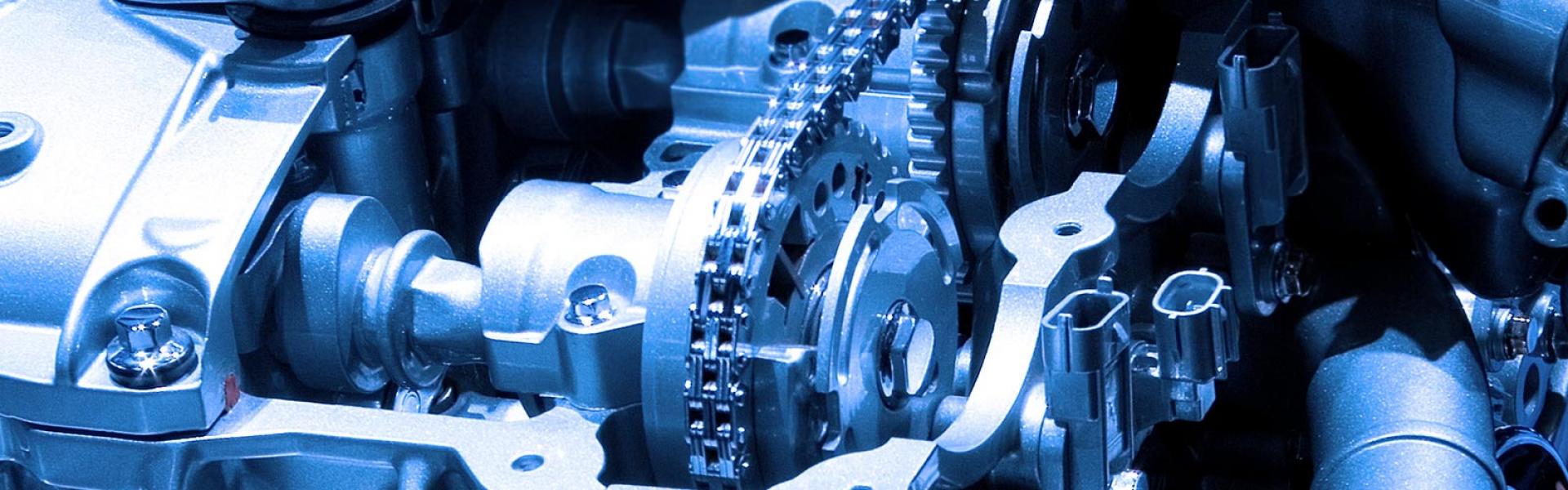 Particolare di un motore