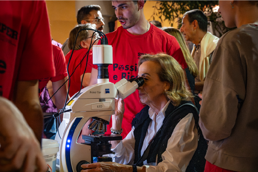 Un momento della manifestazione Sharper