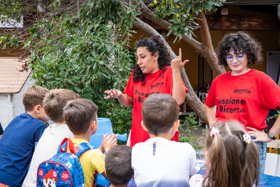 Un momento della manifestazione Sharper